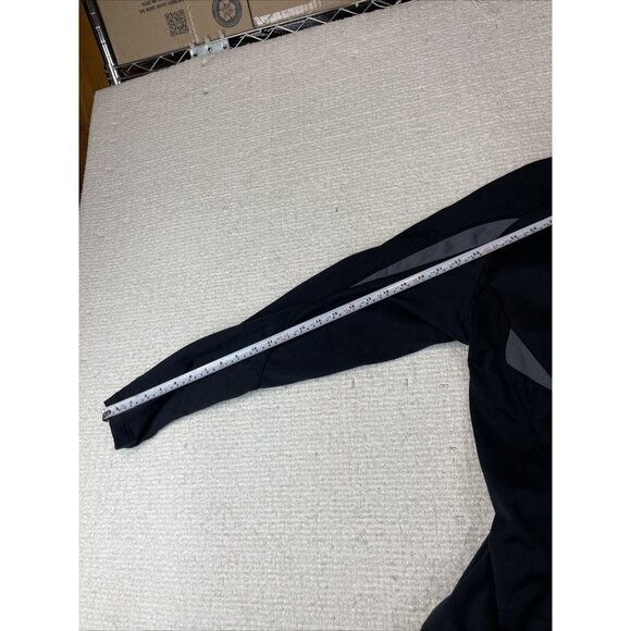 Arcticwear Arctic Cat Pullover Mens Medium 1/4 Zip Black Shirt Jacket - Picture 11 of 13